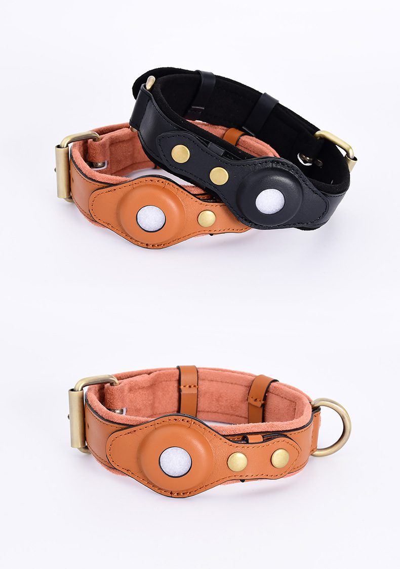 black-and-brown-apple-airtag-dog-collar-stacked