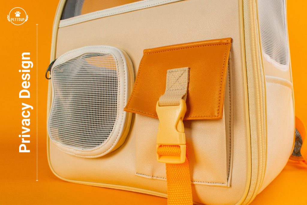 pet carrier with privacy design for anxiety
