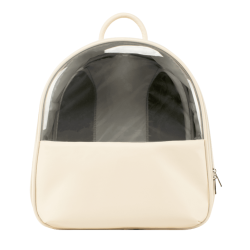 sugar milk backpack pet carrier front transparent background