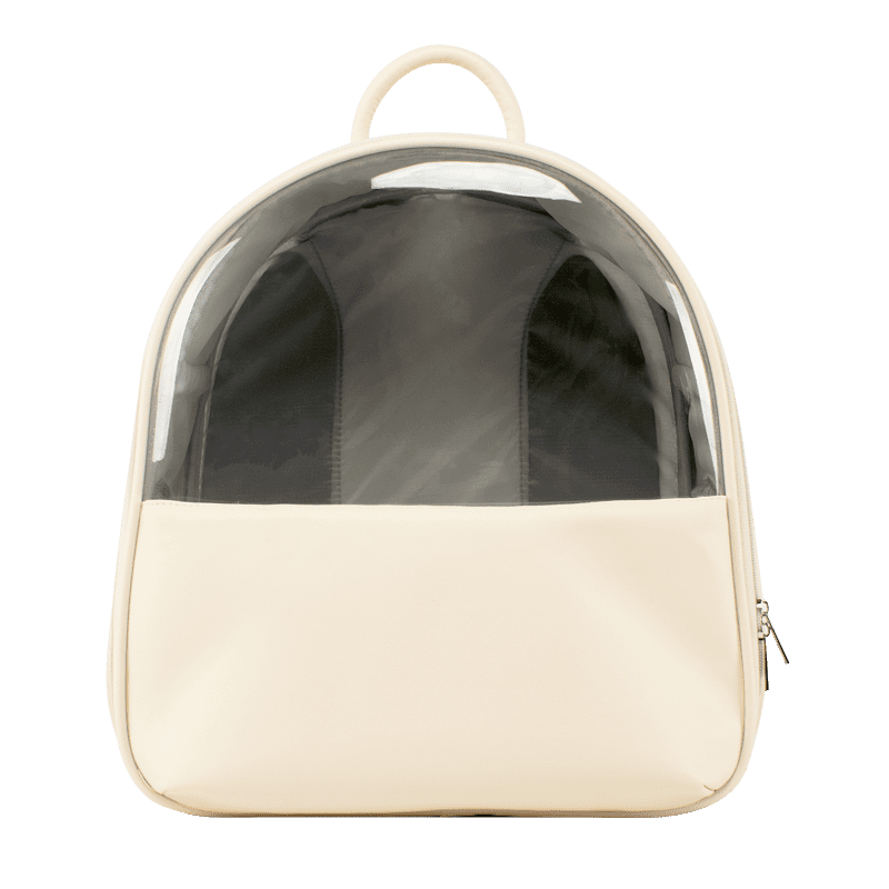 sugar milk backpack pet carrier front transparent background