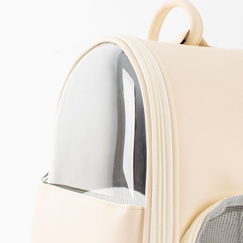 pet carrier backpack with big front window